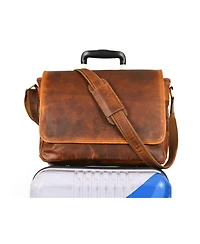 Aaron Leather Goods Messenger Bag