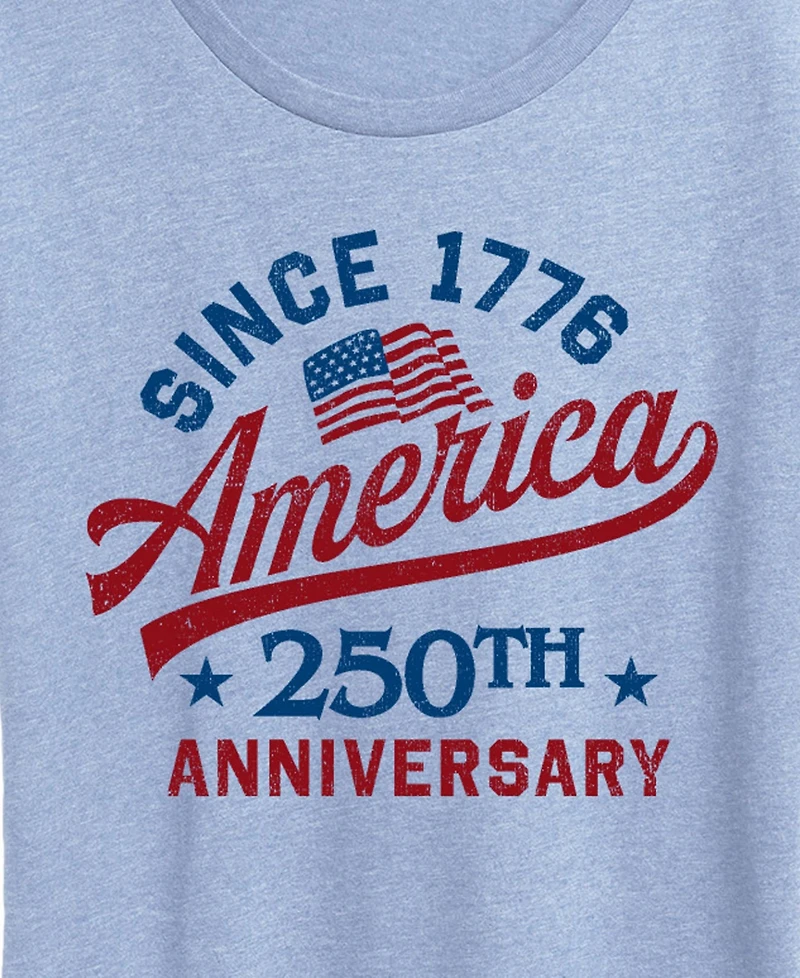 Hybrid Apparel Plus Instant Message America 250 Short-Sleeve Graphic T-Shirt