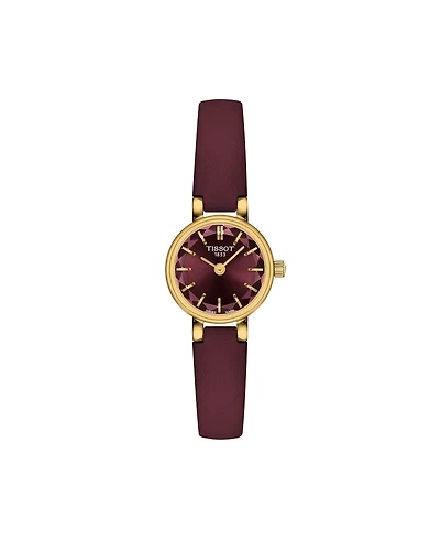 Tissot Women's Round Gold Stainless Steel Watch 19.5mm