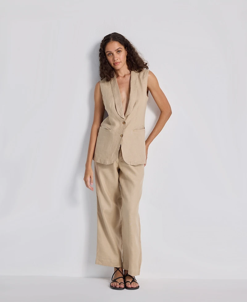 Reistor Women's Wide Leg Pants Hemp