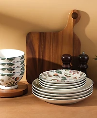 222 Fifth Perse 12-Pc. Dinnerware Set, Service for 4