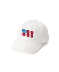 Sweet Wink Boys American Flag Patch Baseball Hat