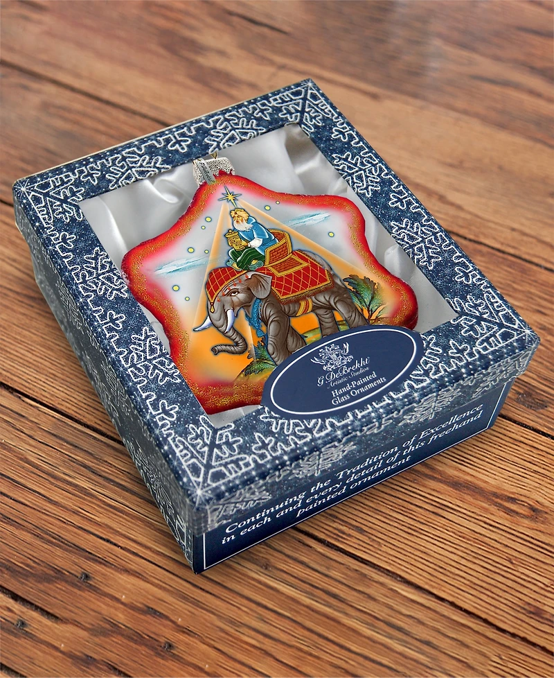 G.DeBrekht Miracle Nativity Snowflake Ornament
