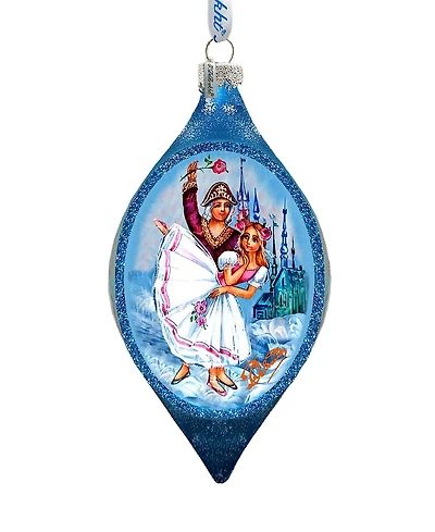 G.DeBrekht Nutcracker Dance Drop Glass Ornament