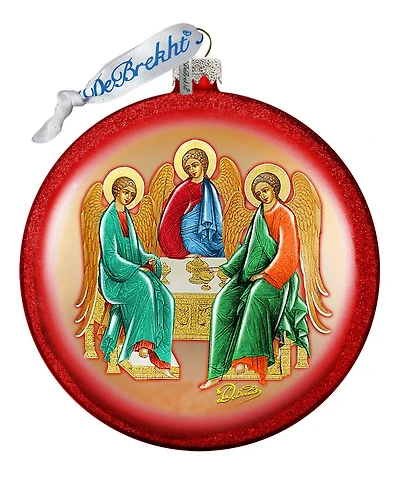 G.DeBrekht Trinity Glass Ornament Medallion