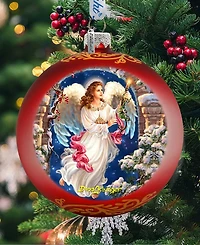 G.DeBrekht Angel In The Arch Glass Ornament