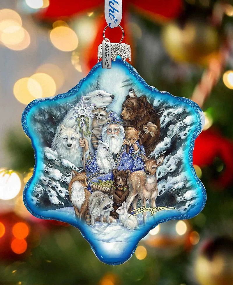 G.DeBrekht Gather In Peace Father Winter Holiday Ornament