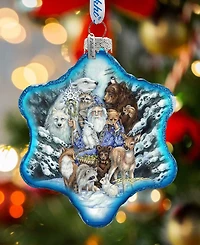 G.DeBrekht Gather In Peace Father Winter Holiday Ornament