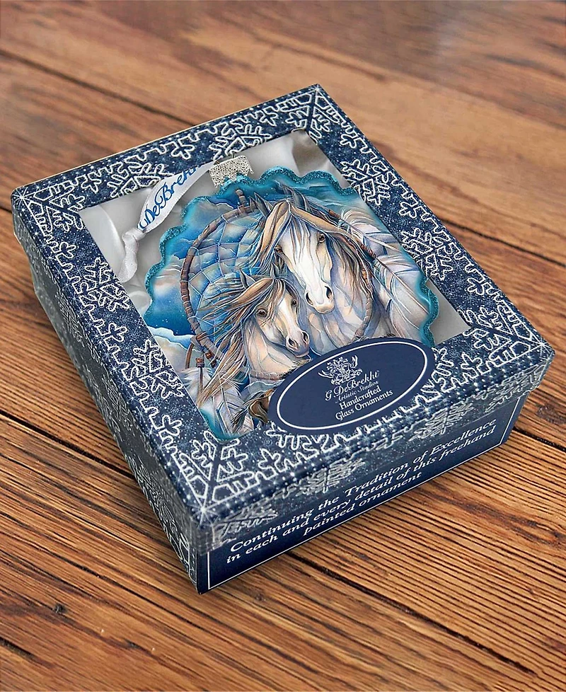 G.DeBrekht Mustangs Dream Catcher Journey Holiday Ornament