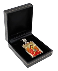 G.DeBrekht Saint Michael Religious Holiday Jewelry Necklace Monastery Icons