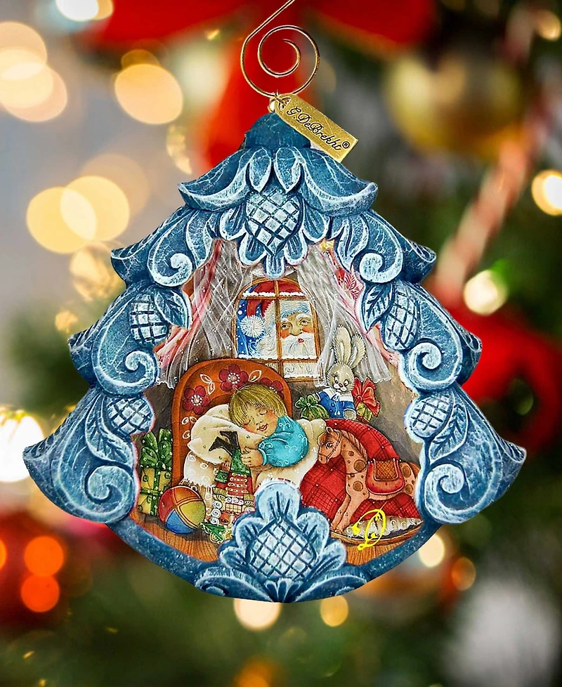 G.DeBrekht Night Before Christmas Tree Sculpted Ornament