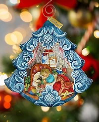 G.DeBrekht Night Before Christmas Tree Sculpted Ornament
