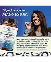 Magnesium Complex Capsules, Magnesium Oxide, Magnesium Citrate, Nobi Nutrition, 120ct