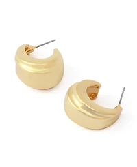 Robert Lee Morris Soho Chubby Huggie Earrings