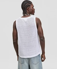 Mode of One Men's Mesh-Knit Crewneck Tank, Macy's Exclusive