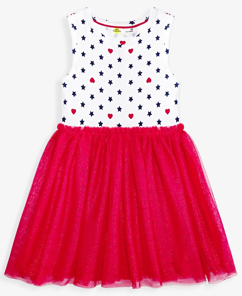 Epic Threads Toddler Girls' 12M-5T Star Tutu Dress, Macy's Exclusive