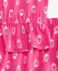 Epic Threads Toddler Girls' 12M-5T Berry-Print Top & Shorts, 2-Piece Set, Macy's Exclusive