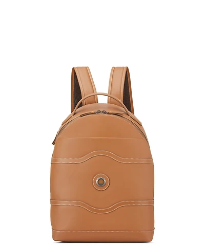 Delsey Paris Chatelet 12.25" Leather Backpack