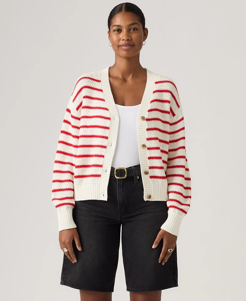 Levi's Juniors' Snowflake Standard Fit Cardigan