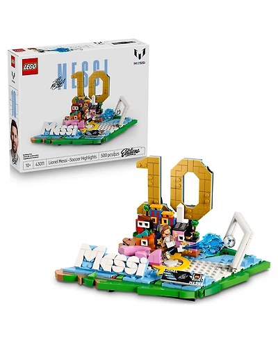 Lego Editions Lionel Messi Soccer Highlights 43011, 500 Pieces