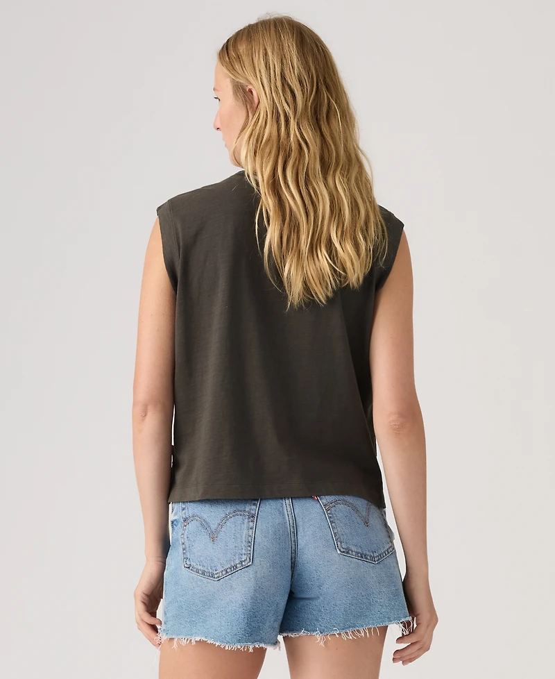 Levi's Juniors' Boxy Crewneck Tank Top