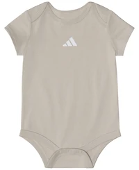 adidas Baby Boys' Short-Sleeve Bodysuit and Shorts, 2-Piece Set