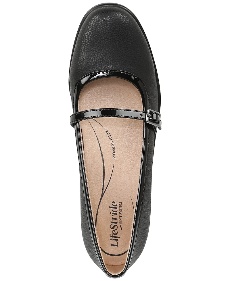 LifeStride Women's Jolene Mary Jane Flats