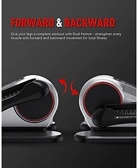 Harison Under Desk Elliptical with Lcd Display, 12-Level Speed Leg Exerciser (Hrm-E305)