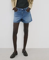 Mango Women's Straight Denim Shorts