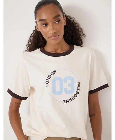 Hush Women's London To Melbourne 03 Graphic T-Shirt