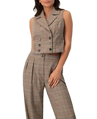 Ivonne Women's Short Double-Breasted Vest