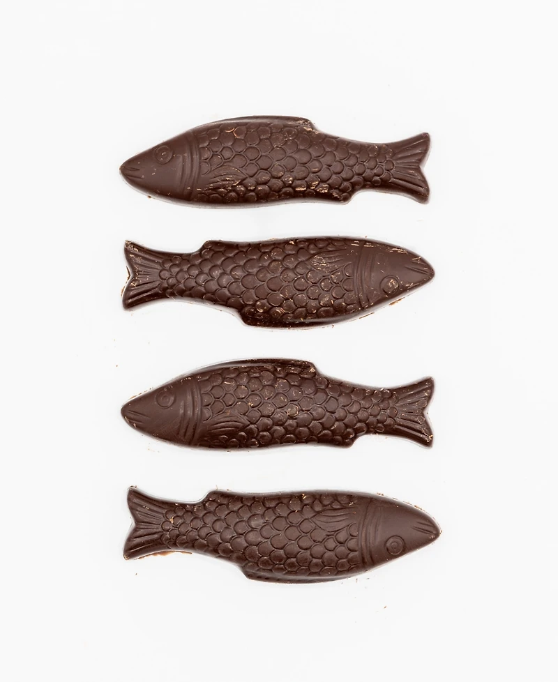 Bixby Chocolates Dark Chocolate Sardines, 3 Pack