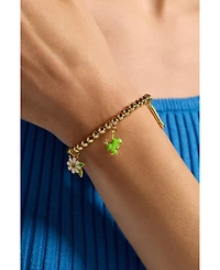 Alex and Ani Crayola Forest Green Charm Stretch Bracelet