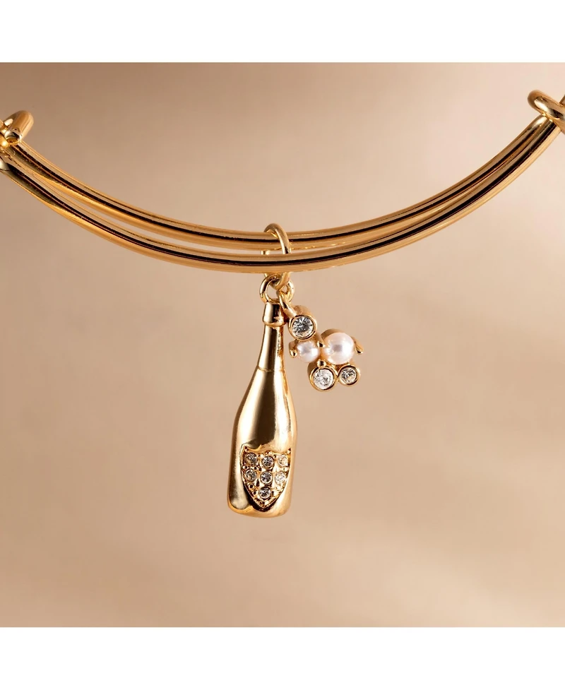Alex and Ani Champagne Bangle
