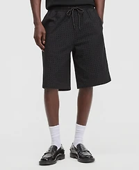 Mode of One Men's Eyelet 11" Drawstring Shorts, Macy's Exclusive