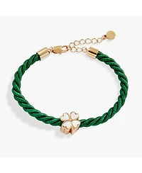 Alex and Ani Four Leaf Clover Cord Bracelet