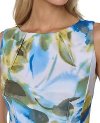 Calvin Klein Women's Boat Neck Midi Dress