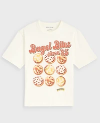 Mode of One Men's Relaxed-Fit Bagel Bites Graphic T-Shirt, Macy's Exclusive