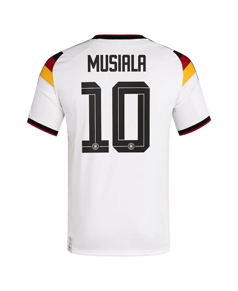 Adidas Men's Jamal Musiala White Germany National Team 2026 Home Replica Jersey
