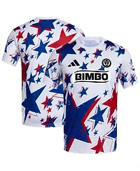 Adidas Men's White Philadelphia Union 2026 Americana Pre-Match Jersey