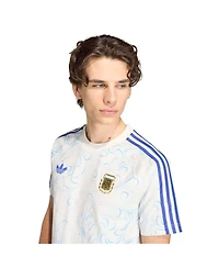 Adidas Men's White Argentina National Team All Over Printed T-Shirt