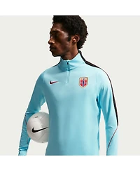 Nike Men's Blue Norway National Team 2026 Strike Dri-fit Quarter-Zip Drill Sweatshirt