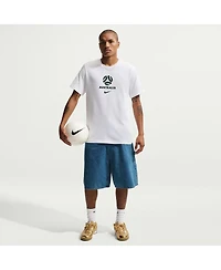 Nike Men's White Australia National Team Crest T-Shirt