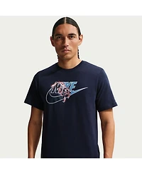 Nike Men's Navy England National Team Futura T-Shirt