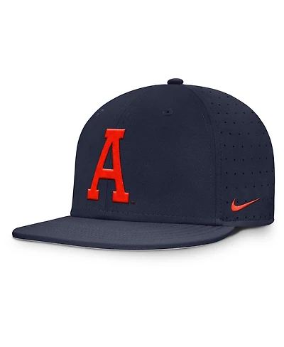 Nike Men's Navy Auburn Tigers Dugout True Dri-fit Fitted Hat