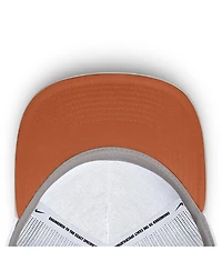 Nike Men's and Women's Gray Texas Longhorns 2026 Basketball Refresh 5-Panel Rise Trucker Hat