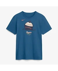 Nike Men's Blue Milwaukee Brewers 2026 City Connect Large Logo T-Shirt