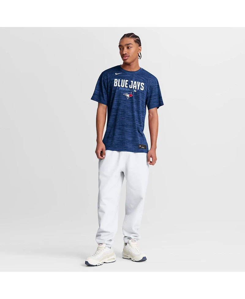 Nike Men's Royal Toronto Blue Jays Authentic Collection Velocity Dri-fit T-Shirt