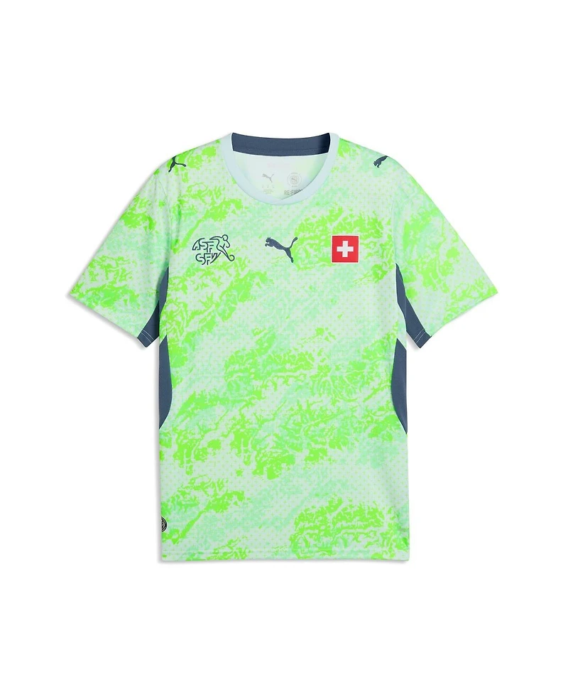 Puma Men's Green Switzerland National Team 2026 Away Replica Jersey