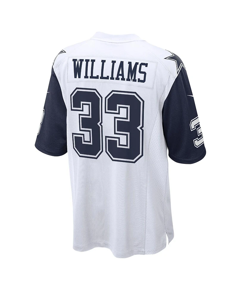Nike Men's Javonte Williams White Dallas Cowboys Alternate Game Jersey
